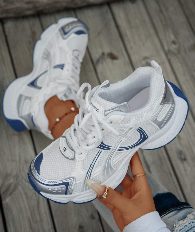 Soft Leather Women Casual Running Shoes
